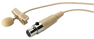 Wireless microphones, Electret tie clip microphone ECM-501L/SK