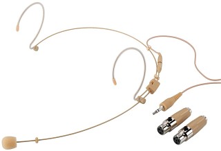 Wireless microphones, Ultra-light headband microphone, cardioid characteristic, HSE-152A/SK