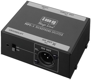 Signaloptimierer: Splitter und Übertrager, Mikrofon-Splitter MPS-1
