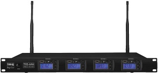 Funk-Mikrofone: Sender und Empfänger, 4-Kanal-Multi-Frequenz-Empfängereinheit TXS-646