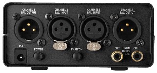 Microphone accessories, 2-channel low-noise microphone preamplifier MPA-202