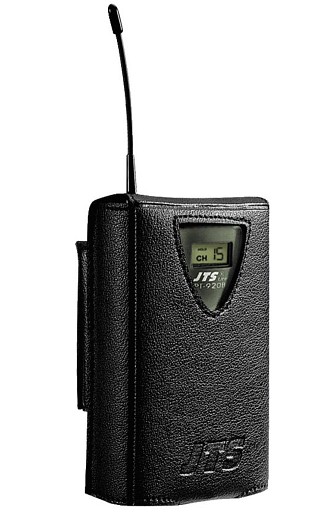 Wireless microphones: Transmitters and receivers, UHF PLL pocket transmitter with lavalier microphone PT-920B/5