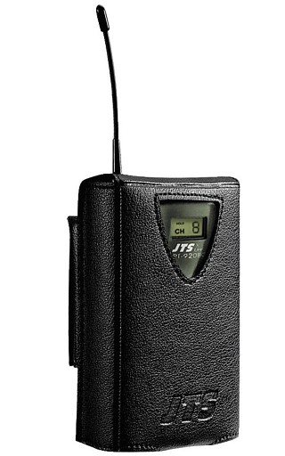 Wireless microphones: Transmitters and receivers, UHF PLL pocket transmitter with lavalier microphone PT-920BG/5
