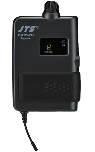Wireless microphones: Transmitters and receivers, Mono UHF PLL in-ear monitoring receiver SIEM-2/R5