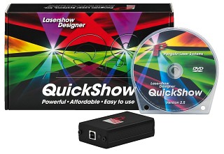 Zubehör Lichttechnik, Laserdesigner Pangolin QuickShow 2.5 FB3/QS, PANGOLIN-SET