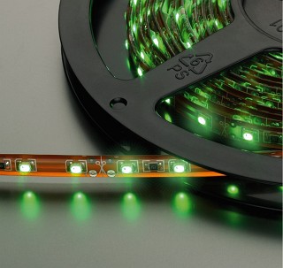 Zubehör Lichttechnik, Flexible LED-Streifen, 12 V Gleichstrom , feuchtigkeitsgeschützte Version LEDS-5MP/GN