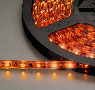 Zubehör Lichttechnik, Flexible LED-Streifen, 12 V Gleichstrom , feuchtigkeitsgeschützte Version LEDS-5MP/AM